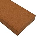 BuyPlastic Tangent Poly Lumber - Bright Cedar, 1x4 (0.75" x 3.5"), 72" Length - HDPE Plastic Board for Outdoor Furniture and More