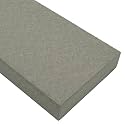 BuyPlastic Tangent Poly Lumber - Light Gray, 2x4 (1.5" x 3.5"), 36" Length - HDPE Plastic Board for Outdoor Furniture and More