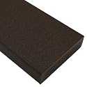 BuyPlastic Tangent Poly Lumber - Milwaukee Brown, 1x4 (0.75" x 3.5"), 72" Length - HDPE Plastic Board for Outdoor Furniture and More
