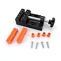 Mini Bench Vice Clamp Mini Flat Clamp Opening Parallel Table Vise for Watch Repairing Sculpture Craft Jewelry DIY Carving Tool
