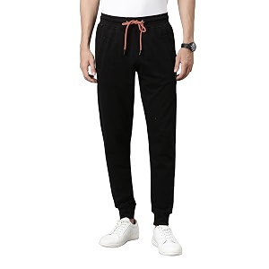 BUZZ Standard Men Athleisure Slim Fit Solid