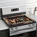 BVBOX Stove Top Cover for Electric Stove 28"x20", Cooktop Glass Stove Top Covers Washable Decorative Stove Protector Mat for Home Kitchen Cooktops