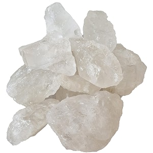 bxb alum fitkari  phitkari stone white crystals - 400 grams  vastu natural deodorant aftershave water purification pickling astringent styptic