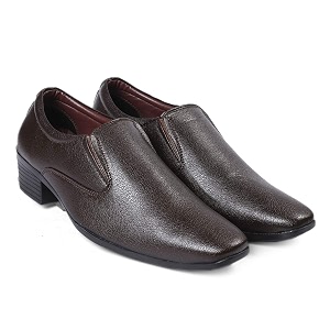BXXY Mens Height Increasing Corporate Casual Slip-On