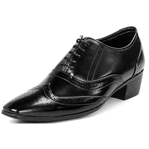 BXXY TAN Height Increasing British Full Brogue