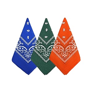 bycc bynn 3 pack 100 cotton paisley pattern bandanas face mask square scarf headwear