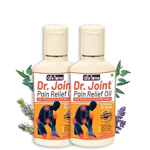dr joint pain relief oil  fast recovery 120ml knee massage oil for joint pain  quick relief for joint pain swollen joints and muscle cramps