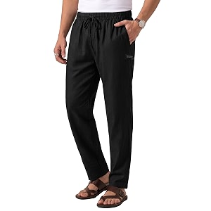 byng cotton loose fit pyjama for men  pure cotton  elasticated waistband  casual style  nightwear for men  lounge pants