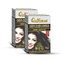 byPureNaturals QuikHenna Aqua Powder Hair Colour 2G Ebony Black 110gm- Pack of 2 | PPD &amp; Ammonia Free Beard Colour for Men | Natural Hair Colour for Women &amp; Men