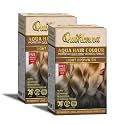 byPureNaturals QuikHenna Aqua Powder Hair Colour 5N Light Brown 110gm- Pack of 2 | PPD &amp; Ammonia Free Beard Colour for Men | Natural Hair Colour for Women &amp; Men