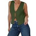 BZB Sweater Vest Women 2025 Summer Basic