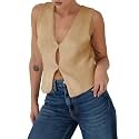 BZB Sweater Vest Women 2025 Summer Basic