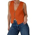 BZB Sweater Vest Women 2025 Summer Basic