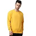 BZR-Men39s Fleece Round Neck Regular Sweatshirt Sw_Rrn_Black_01-L_Black_L1903