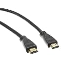 C&amp;E CNE575308 HDMI Cable with Ethernet (Pack of 4, Black)