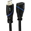 C&amp;E CNE504698 HDMI Extension Cable Male to Female (Pack of 10, Black)
