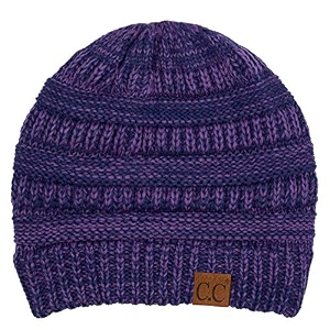 cc exclusives soft stretch cable knit messy bun ponytail beanie winter hat for women mb-20a