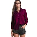C.Cozami Casual Long Sleeves Double Pocket Women39s