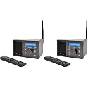 C. Crane CC WiFi 3 Internet Radio with Skytune, Bluetooth Receiver, Clock and Alarm with Remote Control, Access to Thousands of Radio Stations Worldwide (Pack of 2)