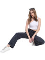 A C CREATION Wide Leg Women Black Jeans