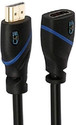 C&E HDMI Cable 0.9 m 3 Feet Male to Female Supports Ethernet 3D Audio UltraHD