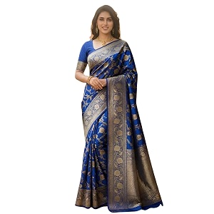c j enterprise women39s pure soft silk saree with blouse piece for wedding veil