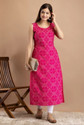 A C KANANI Printed Viscose Rayon Straight