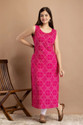 A C KANANI Women Printed Straight Kurta