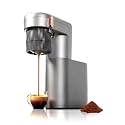 C1 Compact Mini Espresso Machine with Ground Coffee, Rechargeable Portable Espresso Maker, Electric Small Espresso Machine for Travel RV Car Camping Hiking Office Home Use Coffee Maker with Rich Crema