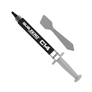 atomdots c14 high performance thermal paste  136 wmk  by subzero overclocking  consoles graphics cards laptops for cpu gpu pc ps4 xbox mx4  non-conductive non-capacitive inclspatula