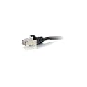 C2G 00811 Cat6 Cable - Snagless Shielded Ethernet Network Patch Cable, Black (4 Feet, 1.22 Meters)