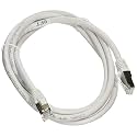 C2G 00919 Cat6 Cable - Snagless Shielded Ethernet Network Patch Cable, White (6 Feet, 1.82 Meters)