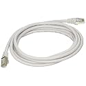 C2G 00920 Cat6 Cable - Snagless Shielded Ethernet Network Patch Cable, White (7 Feet, 2.13 Meters)