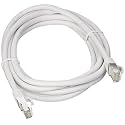 C2G 00921 Cat6 Cable - Snagless Shielded Ethernet Network Patch Cable, White (8 Feet, 2.43 Meters)