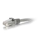 C2G 00951 Cat6 Cable - Snagless Unshielded Ethernet Network Patch Cable, Gray (6 Inches)