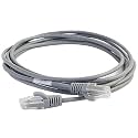 C2G 01086 Cat6 Slim Cable - Snagless Unshielded Slim Network Patch Cable, Gray (1.5 Feet, 0.45 Meters)