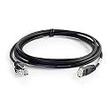 C2G 01097 Cat6 Cable - Snagless Unshielded Slim Ethernet Network Patch Cable, Black (6 Inches)