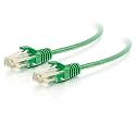 C2G 01162 Cat6 Slim Cable - Snagless Unshielded Slim Ethernet Network Patch Cable, Green (5 Feet, 1.52 Meters)