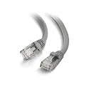 C2G 03971 Cat6 Cable - Snagless Unshielded Ethernet Network Patch Cable, Gray (20 Feet, 6.09 Meters) Grey