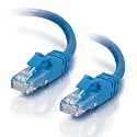 C2G 03980 Cat6 Cable - Snagless Unshielded Ethernet Network Patch Cable, Blue (30 Feet, 9.14 Meters)