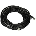 C2G 03988 Cat6 Cable - Snagless Unshielded Ethernet Network Patch Cable, Black (30 Feet, 9.14 Meters)