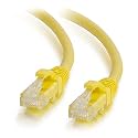 C2G 04012 Cat6 Cable - Snagless Unshielded Ethernet Network Patch Cable, Yellow (12 Feet, 3.65 Meters)