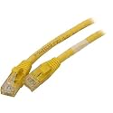 C2G 04013 Cat6 Cable - Snagless Unshielded Ethernet Network Patch Cable, Yellow (15 Feet, 4.57 Meters)