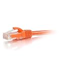 C2G 04024 Cat6 Cable - Snagless Unshielded Ethernet Network Patch Cable, Orange (30 Feet, 9.14 Meters)