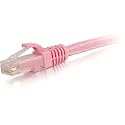 C2G 04059 Cat6 Cable - Snagless Unshielded Ethernet Network Patch Cable, Pink (35 Feet, 10.66 Meters)