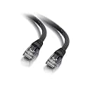 C2G 27158 Cat6 Cable - Snagless Unshielded Ethernet Network Patch Cable, Black (125 Feet, 38.1 Meters)