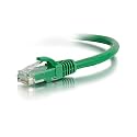 C2G 27178 Cat6 Cable - Snagless Unshielded Ethernet Network Patch Cable, Green (125 Feet, 38.1 Meters)