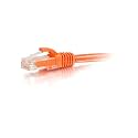 C2G 27815 Cat6 Cable - Snagless Unshielded Ethernet Network Patch Cable, Orange (25 Feet, 7.62 Meters)