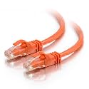 C2G 27891 Cat6 Crossover Cable - Snagless Unshielded Network Patch Cable, Orange (3 Feet, 0.91 Meters)