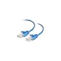 C2G/Cables to Go 01080 Cat6 Snagless Unshielded (UTP) Slim Network Patch Cable, Blue (7 Feet/2.13 Meters)